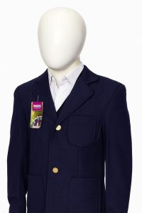 “Blue school uniform blazer for boys and girls, formal style, tailored fit, perfect for school, college, and student uniforms.”