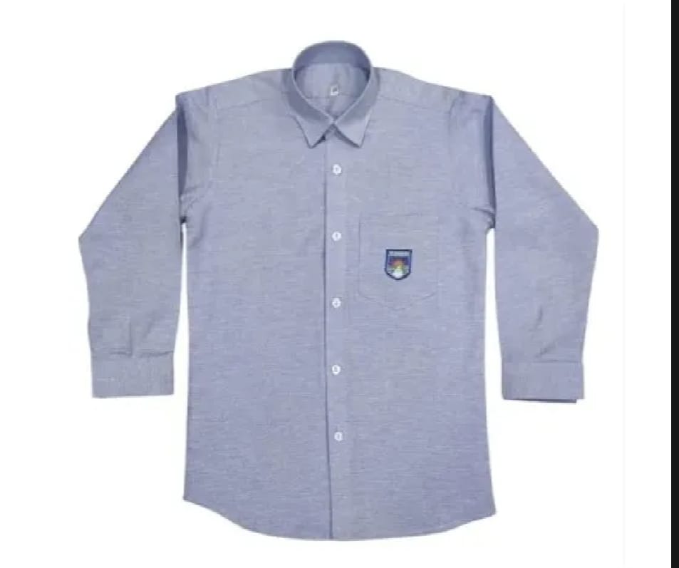 New Educator School Uniform Shirt New Educator School Uniform Shirt for boys in premium cotton fabric with classic collar, front button closure, and neat stitching — perfect for daily school wear.