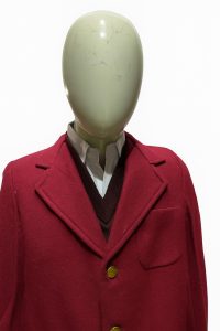 "Maroon school blazer with full sleeves, tailored fit, suitable for boys and girls, ideal for school or college uniform."